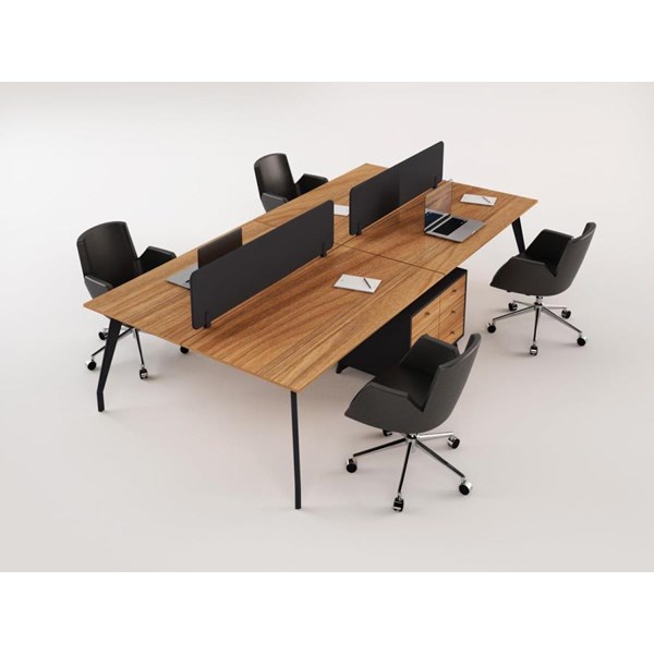 Ju workstation 4'lü kesonlu