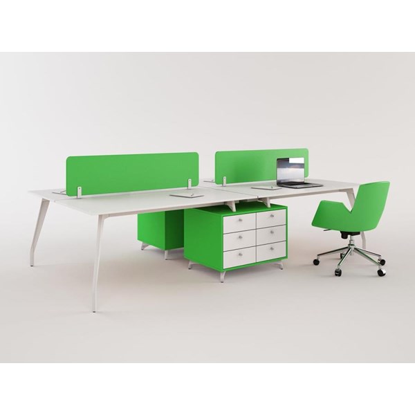 Ju workstation 4'lü kesonlu